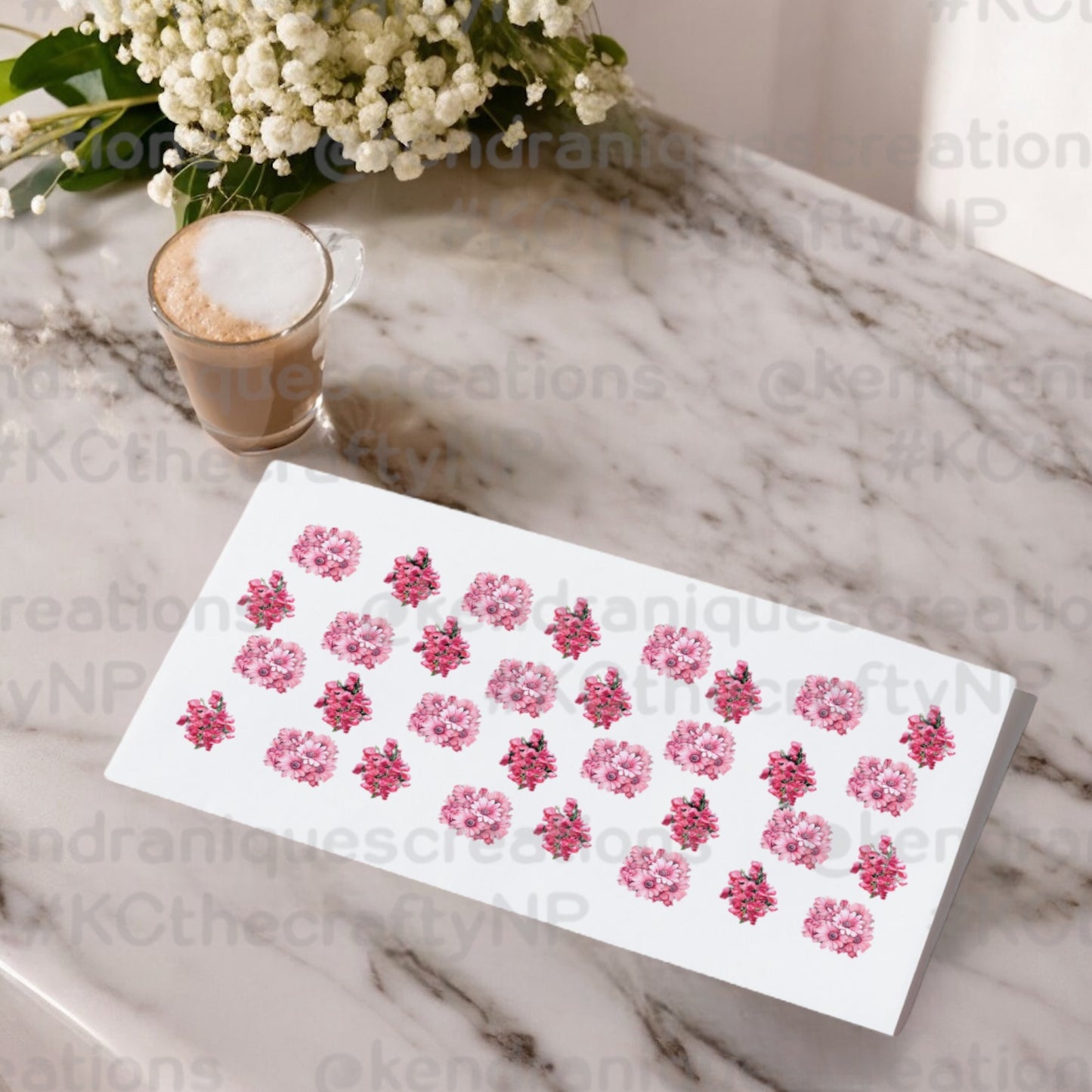 UVDTF Wrap-Our Botanical Garden-Sweet Pea (UV103)