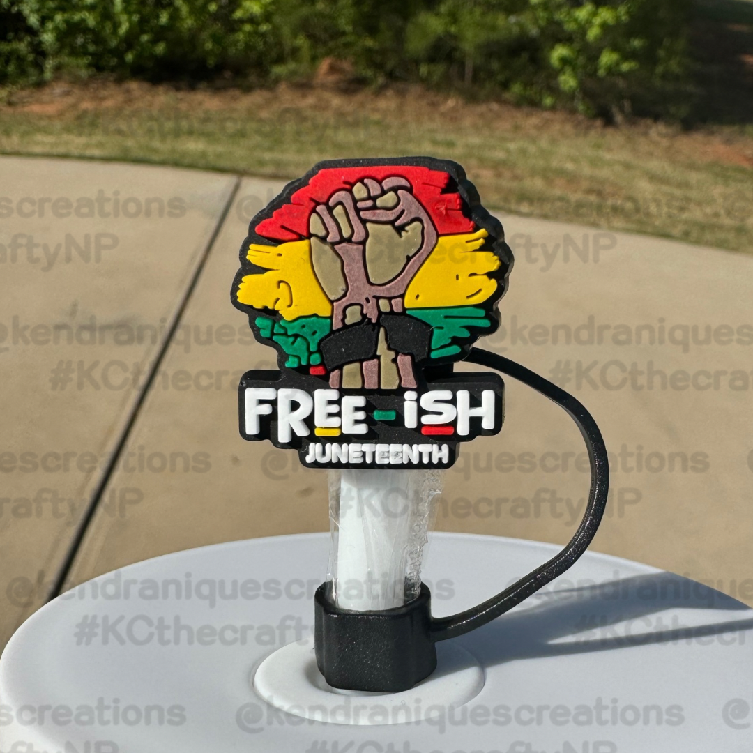 Straw toppers-Juneteenth