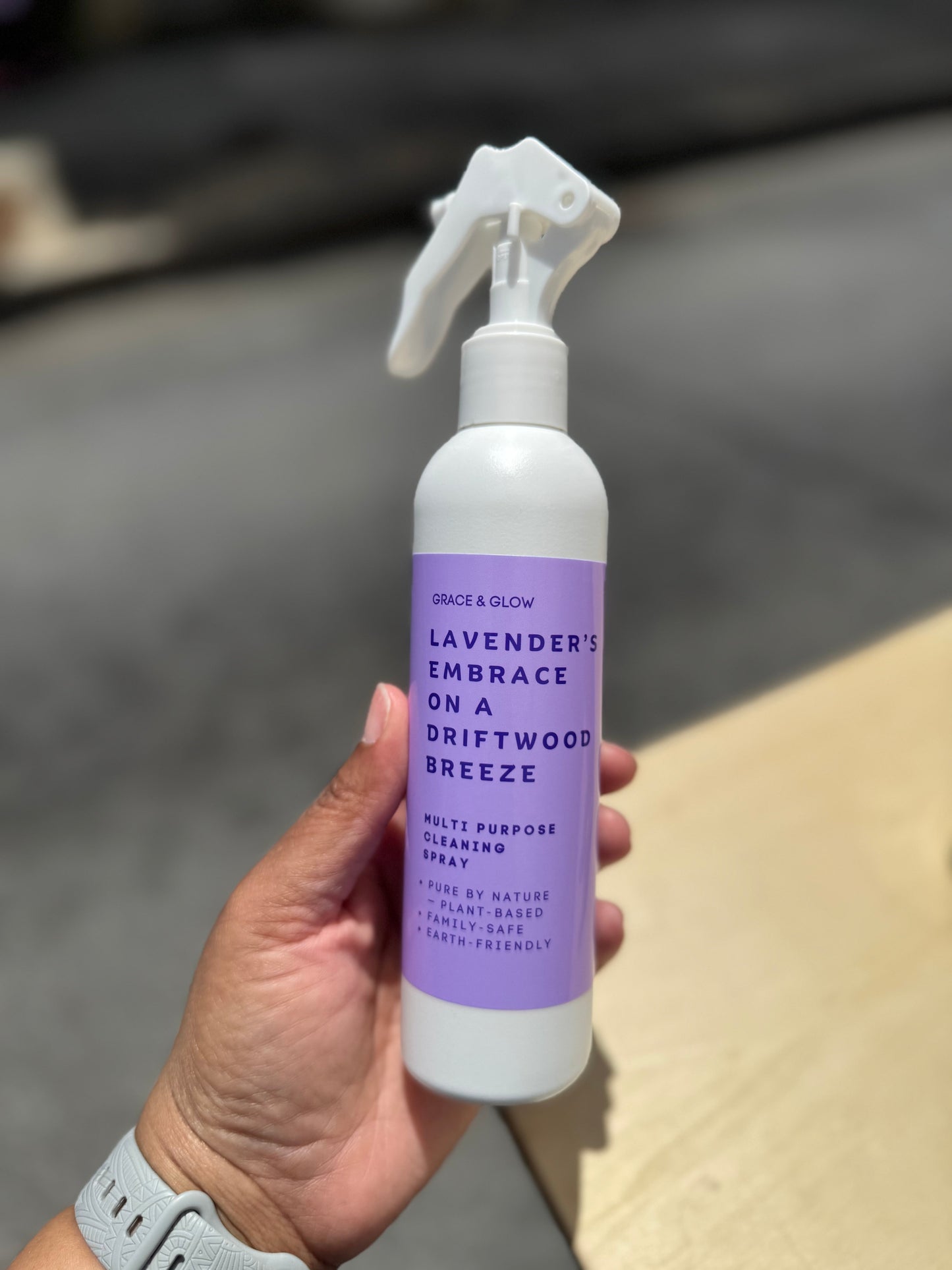 Multipurpose Cleaner Spray (8 oz) – Lavender Driftwood Breeze – Streak-Free All Purpose Cleaner for Kitchen, Bathroom & Home