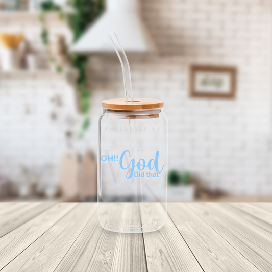 UVDTF Decal-OH!! God did that (OGDT) (Blue)(UV47)