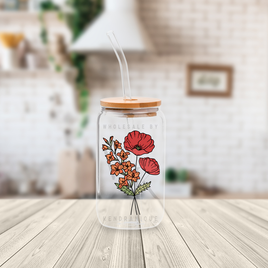 UVDTF Decal-Floral Garden