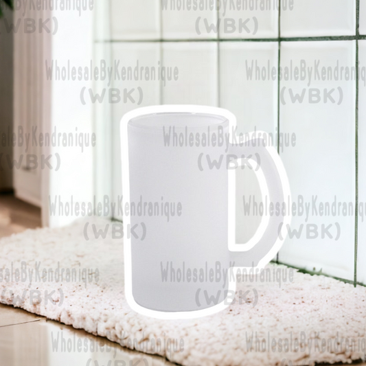 16 oz frosted beer mug