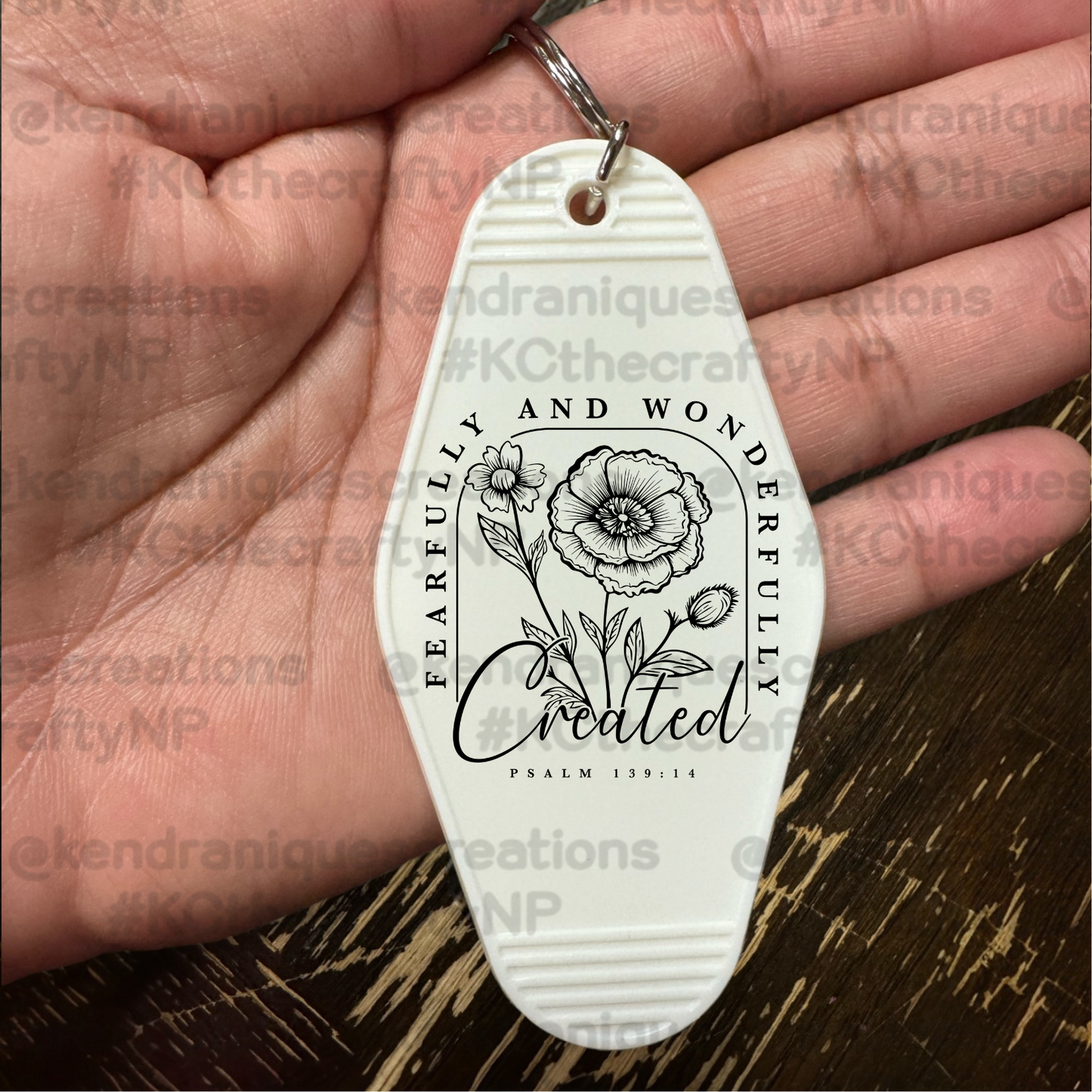 UVDTF Decal-Fearfully and wonderfully created(black)