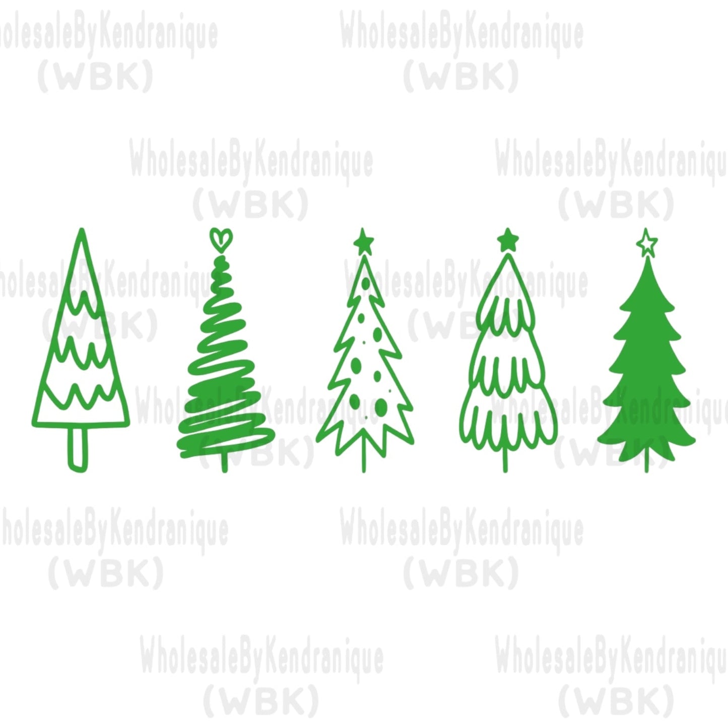 Dtf Transfer- Oh! Christmas Trees