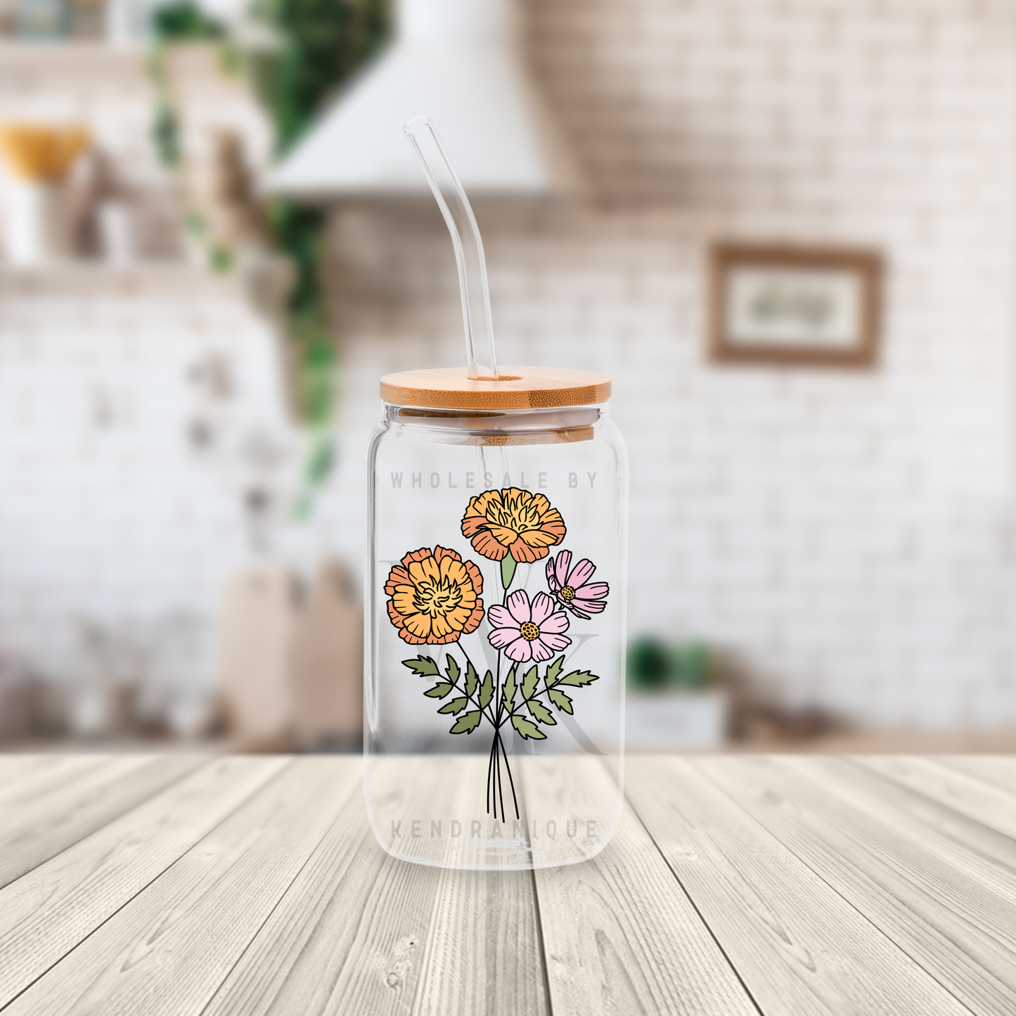 UVDTF Decal-Floral Garden