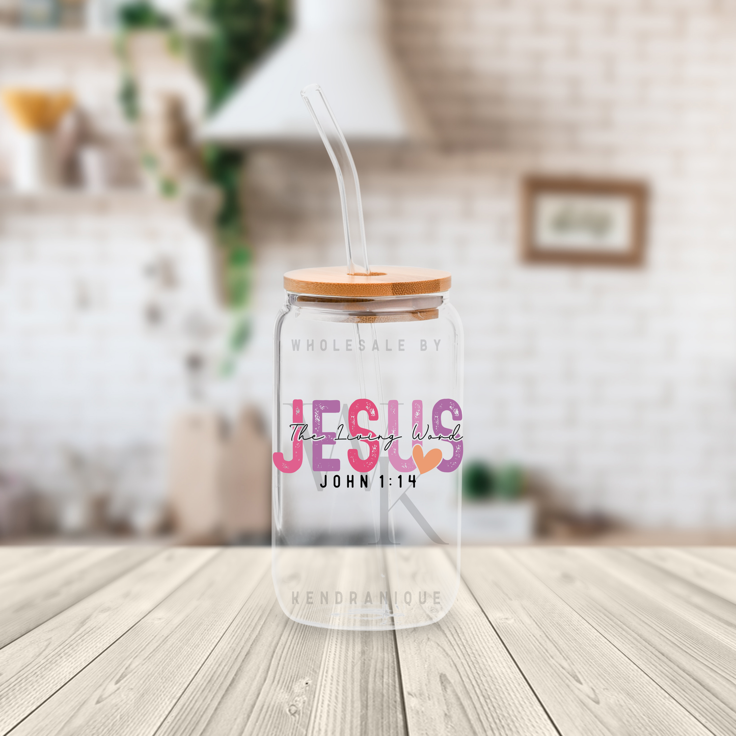 UVDTF Decal-Jesus, the living word