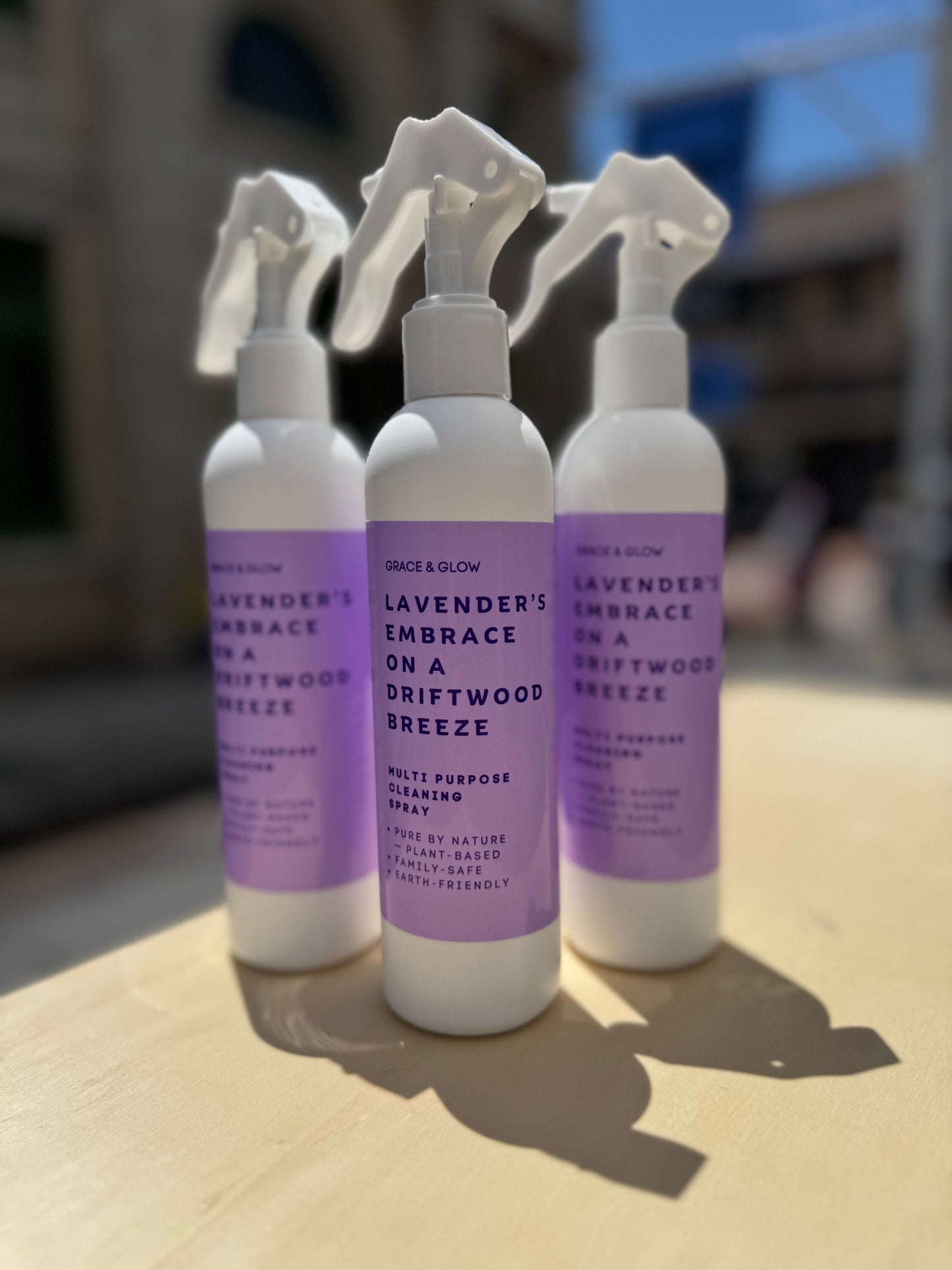 Multipurpose Cleaner Spray (8 oz) – Lavender Driftwood Breeze – Streak-Free All Purpose Cleaner for Kitchen, Bathroom & Home
