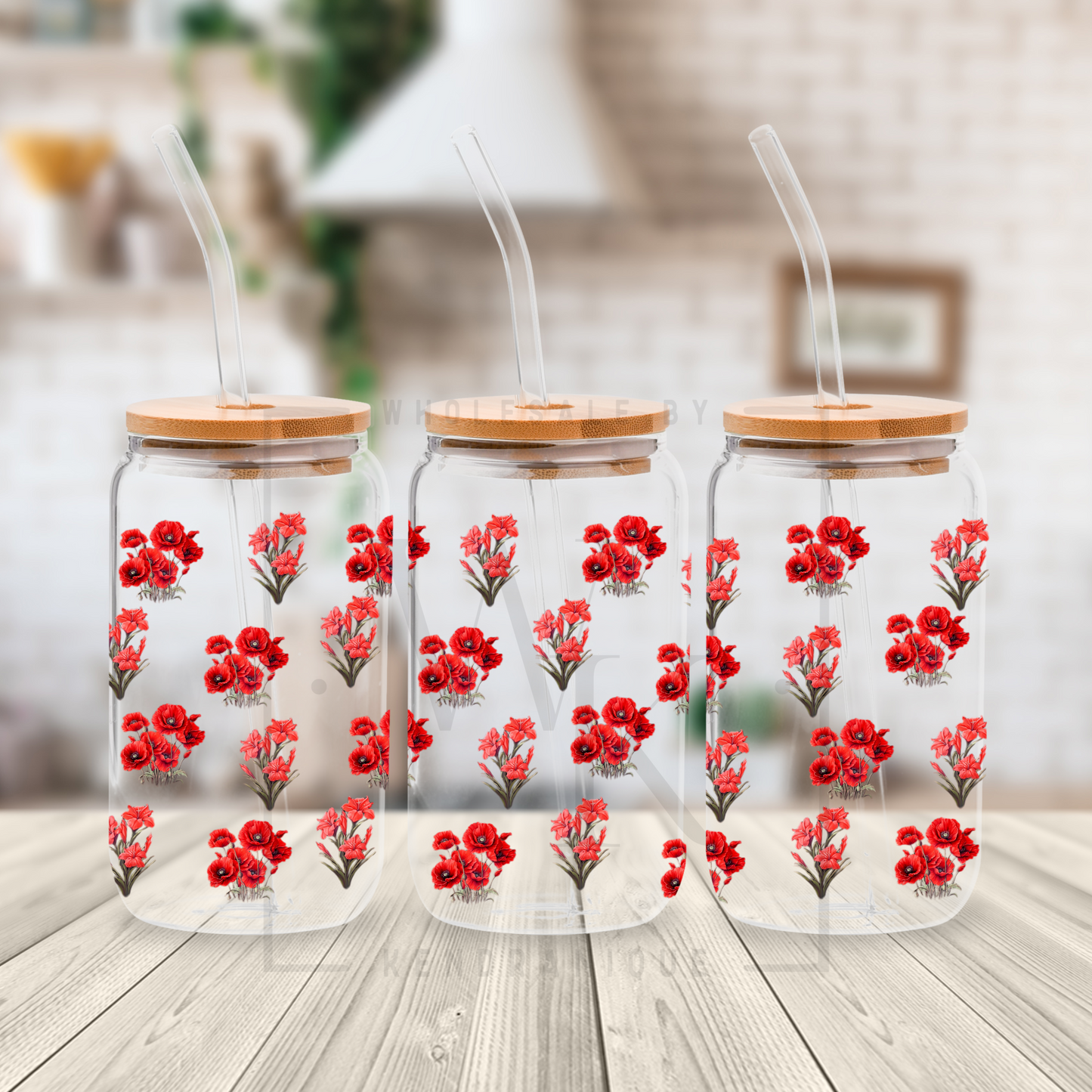 UVDTF Wrap-Our Botanical Garden-Poppy (UV101)