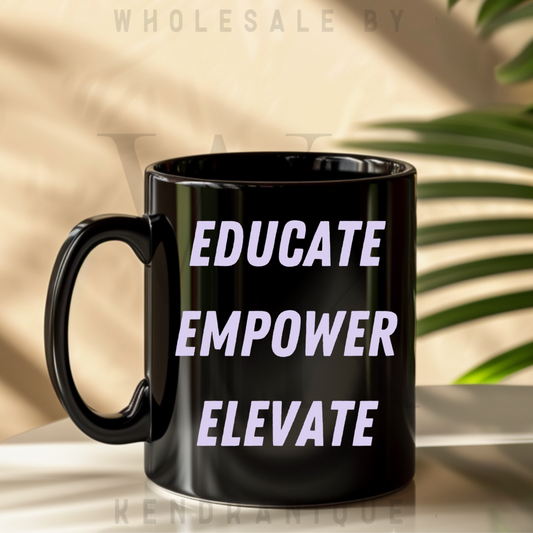 UVDTF Decal-Educate, Empower, Elevate (Block)(UV27)