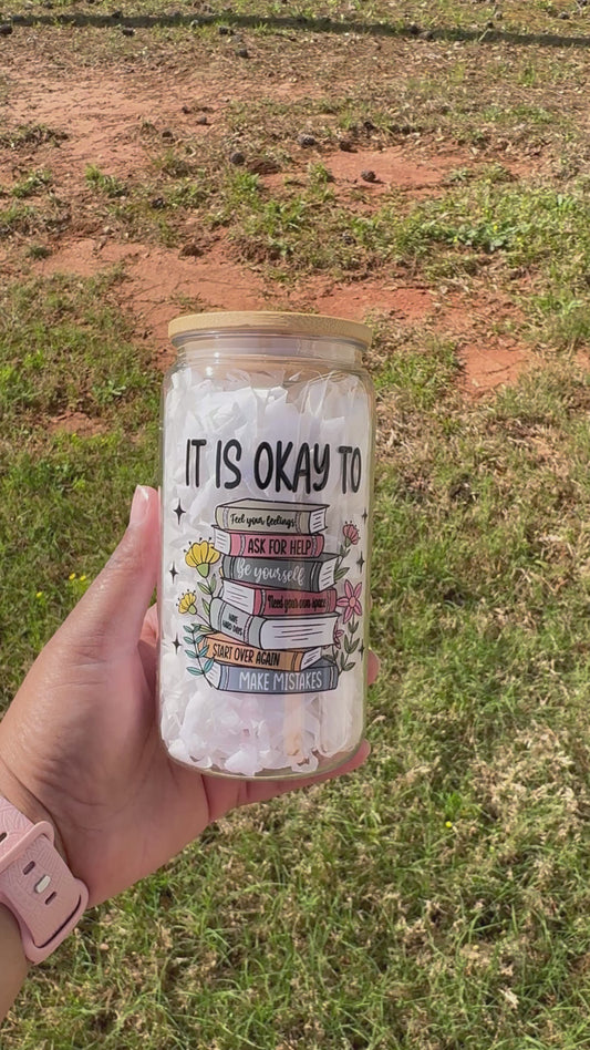 UVDTF Decal-It is okay to… (UV200)